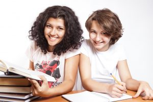 two female students